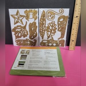 Anna Griffin Cuttlebug Summer Fall Seasonal Cut And Emboss Dies